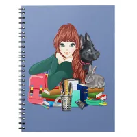 School Study Buddies Furry Friends Notebook, ZKOA Notebook