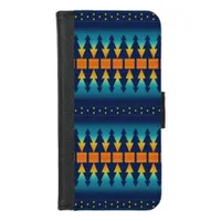 Southwest Sunset Pine Tree Pattern iPhone 8/7 Wallet Case