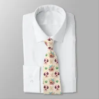 Adorable Dog Pattern  Neck Tie