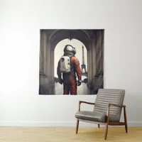 An astronaut in Paris Tapestry