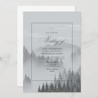 Mountains Wedding Invitation