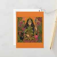 high priestess of houseplants postcard