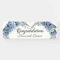 Forget-Me-Not Flowers Watercolor Elegant  Banner