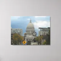 Madison, Wisconsin Photography Capitol View Canvas Print