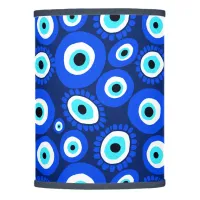 Evil Eye Lucky Talisman Blue White Pattern Lamp Shade