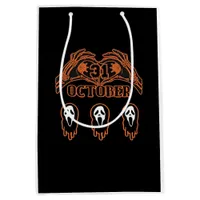 Skeleton Hands For Classic Halloween Medium Gift Bag