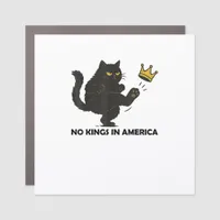 No Kings In America We The People Political Vintag Car Magnet