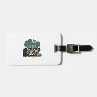 Tis The Season Classic Minimal Simple Luggage Tag