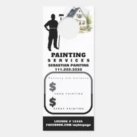 *~* Estimate Quote House Exterior QR Painting Door Hanger