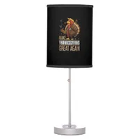 Make Turkey Great Again Funny Thanksgiving Trumpki Table Lamp