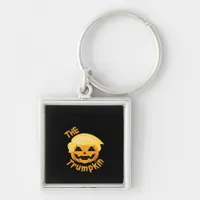 Trumpkin Pumpkin Halloween Design – Sloth Costume  Keychain