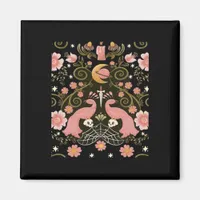 Whimsigoth Midnight Garden Graphic Magnet