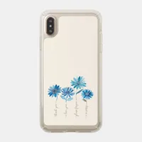 Ho'oponopono & Bohemian Blue Flowers  Speck iPhone XS Max Case