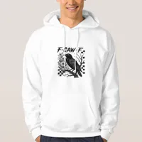 F-Caw-F Humor Funny Gothic Crow Hoodie