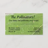 Bus. Card - The Pollinators