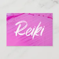 *~* Energy Healer Reiki Practitioner Reiki Master Business Card