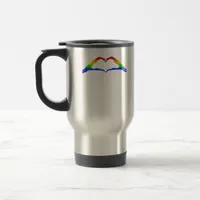Bone Hands Heart Classic Style Travel Mug
