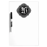 Elegant Goth Initial W Dry-Erase Board