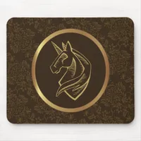 Vintage Unicorn Mouse Pad