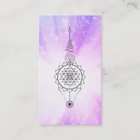 ~ Sparkle Reiki Energy Healing Rays Nirvana Business Card