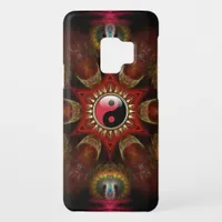 Made with Love : New Age Red YinYang Fractal Star Case-Mate Samsung Galaxy S9 Case