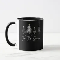 Tis The Season Christmas Retro Classic Mug