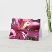 Flower in a Bouquet Card