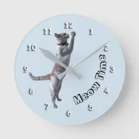 Clock - Meow Time with Cat