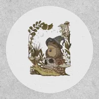 Cottagecore Mushroom Botanical Witchy Frog Goblinc Patch