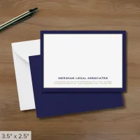 Elegant Attorney Note Card