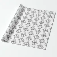 Black and White Wrapping Paper