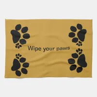 Kitchen Towel - Wipe Your Paws