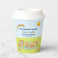 Preschool Elementary School Graduation Ceremony Paper Cups