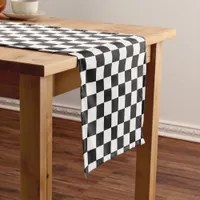 1950s Diner Checkerboard Table Runner – Retro Sock