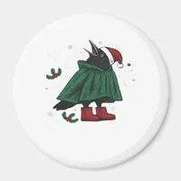 Merry F Caw F Funny Graphic Style Magnet