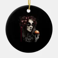 Whimsigoth – Classic Moons and Haunted Gardens Ceramic Ornament