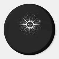 Whimsigoth Night Sky Sun Moon Witchy Classic Hallo Magnet