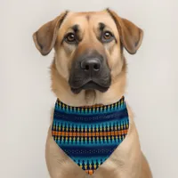 Southwest Sunset Pines Blanket Style Design Pet Bandana Collar