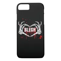 Bloody Breakdown, Skeleton Heart Hands Emo, Metalc iPhone 8/7 Case