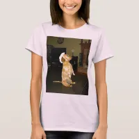 Sitting Pretty or Watching TV Dachshund T-Shirt