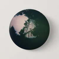 Beautiful House as Photographed on 120 film Pinback Button