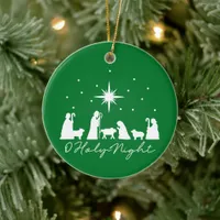 O Holy Night Nativity - Christmas Ornament