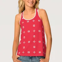 Christmas Holiday Charm Pattern 09 -  Tank Top