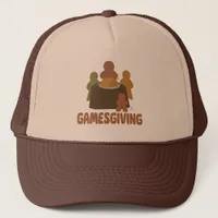 Epic Gamesgiving Funny Thanksgiving Boardgamers Trucker Hat