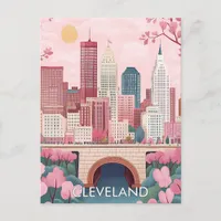 Cleveland Ohio Travel Postcard