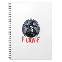 F-Caw-F Classic Retro Graphic Notebook