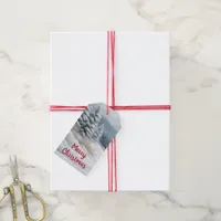 Snowy Winter Scenery Christmas  Gift Tags