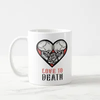 Aesthetic Valentines Till Death Do Us Part Coffee Mug