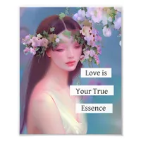 Love is Your True Essence | Fairy Like Angelic  Photo Print