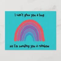 Thinking of You Rainbow Post Card